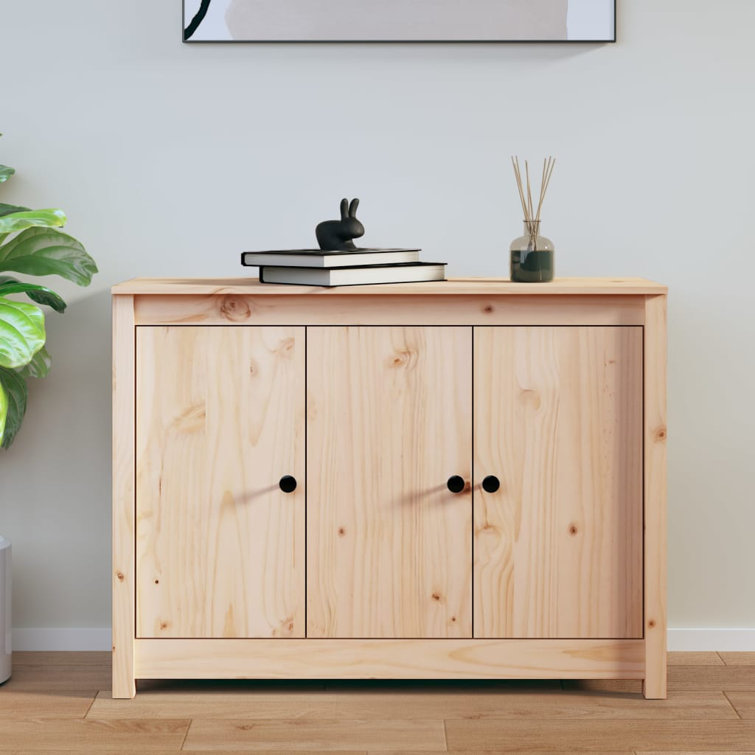 ClassicLiving Portillo 100Cm Wide Pine Solid Wood Sideboard Wayfair.co.uk